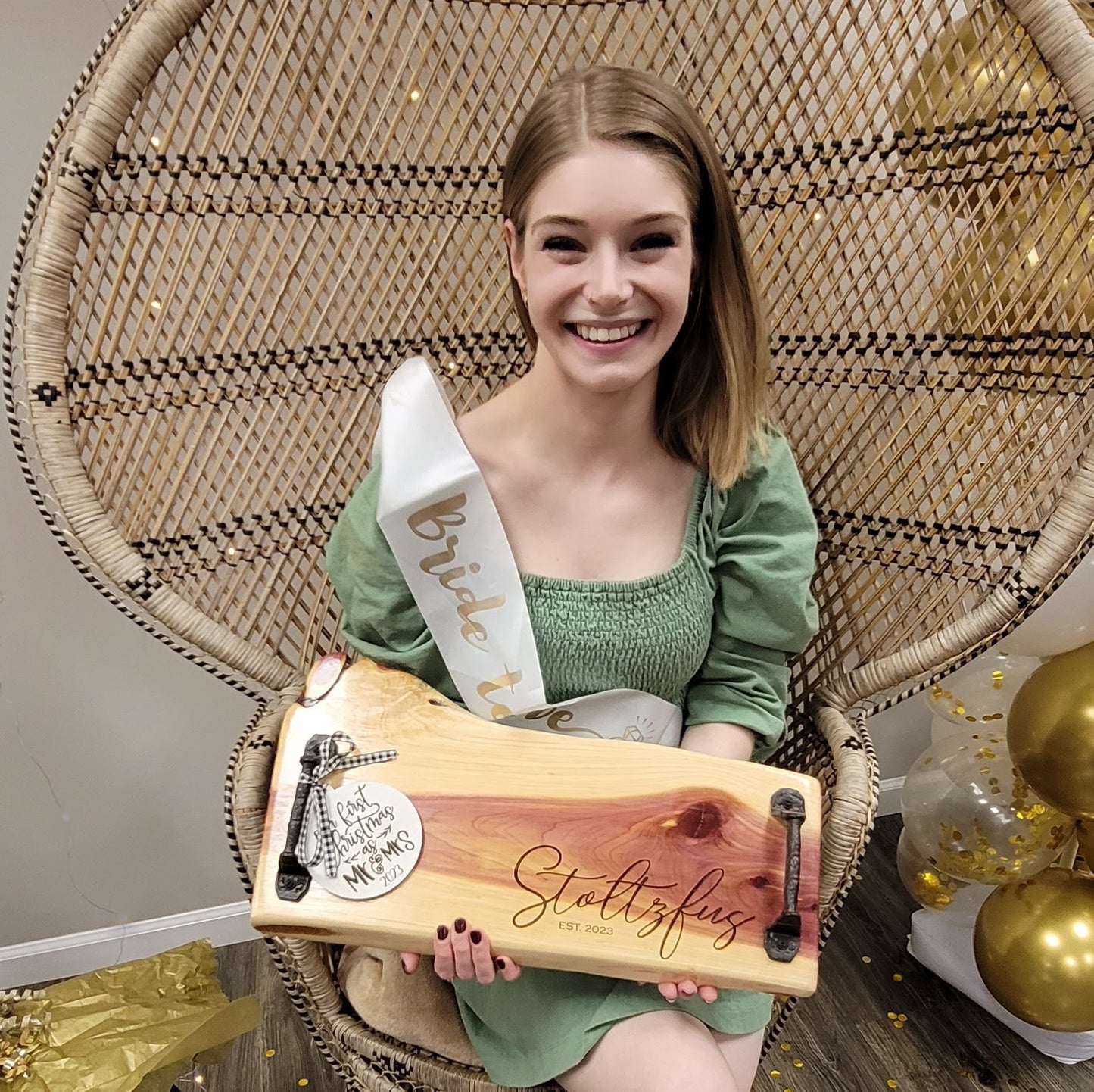 Live Edge- Eastern Red Cedar Charcuterie