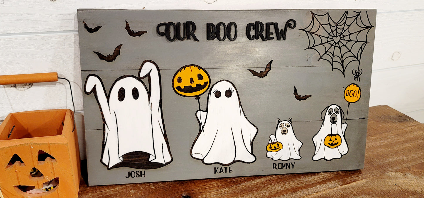 Custom Family Boo Crew
