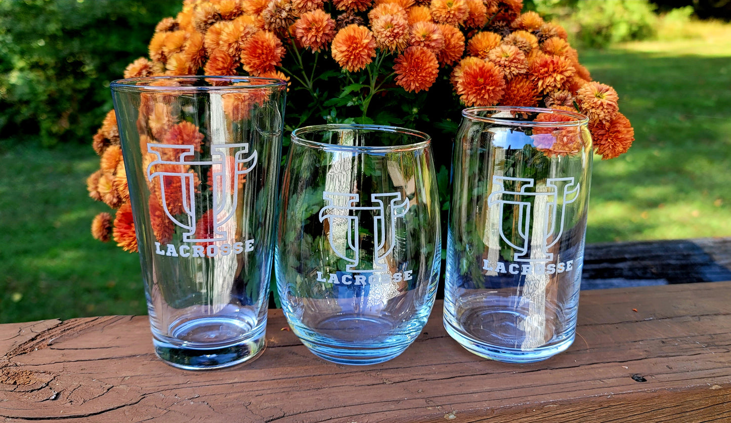 Graduate Pint & Stemless Glass - Custom with your School & Year