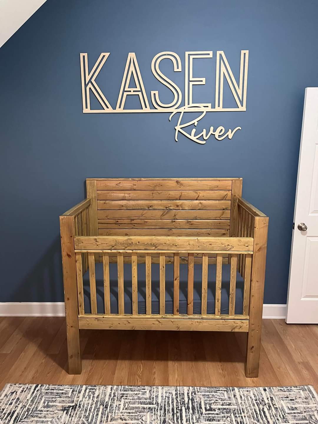 Nursery Name Wall Sign Art