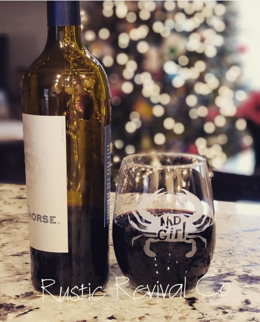 MD Girl Crab Drinkware - The Original