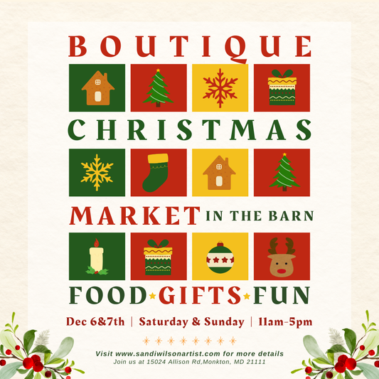 12/6 Christmas Barn Boutique- Monkton
