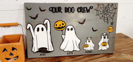 Custom Family Boo Crew
