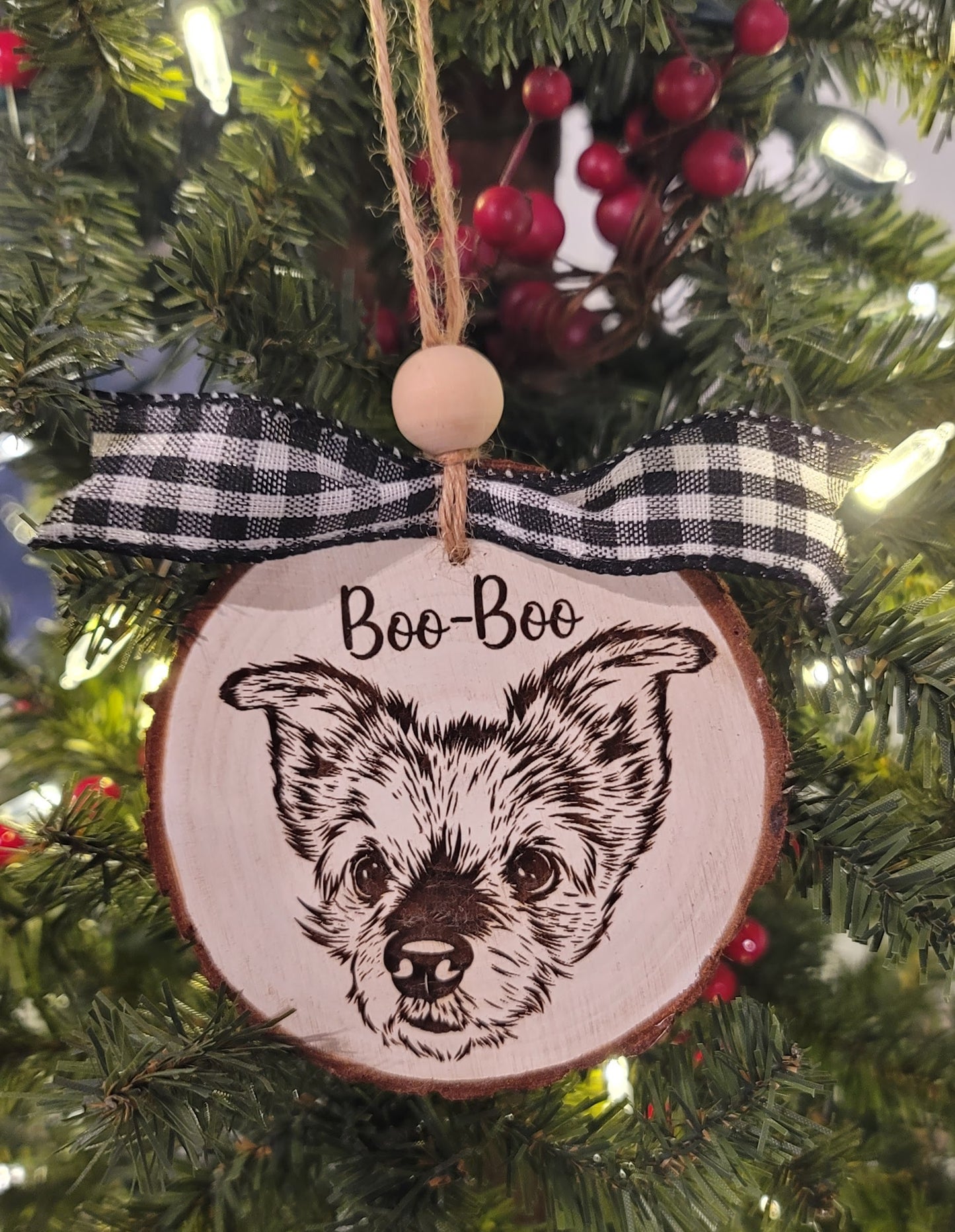 Pet Portrait Ornament