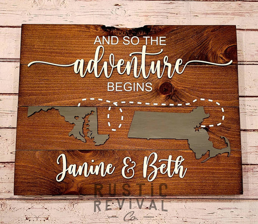 State to State Wood Art