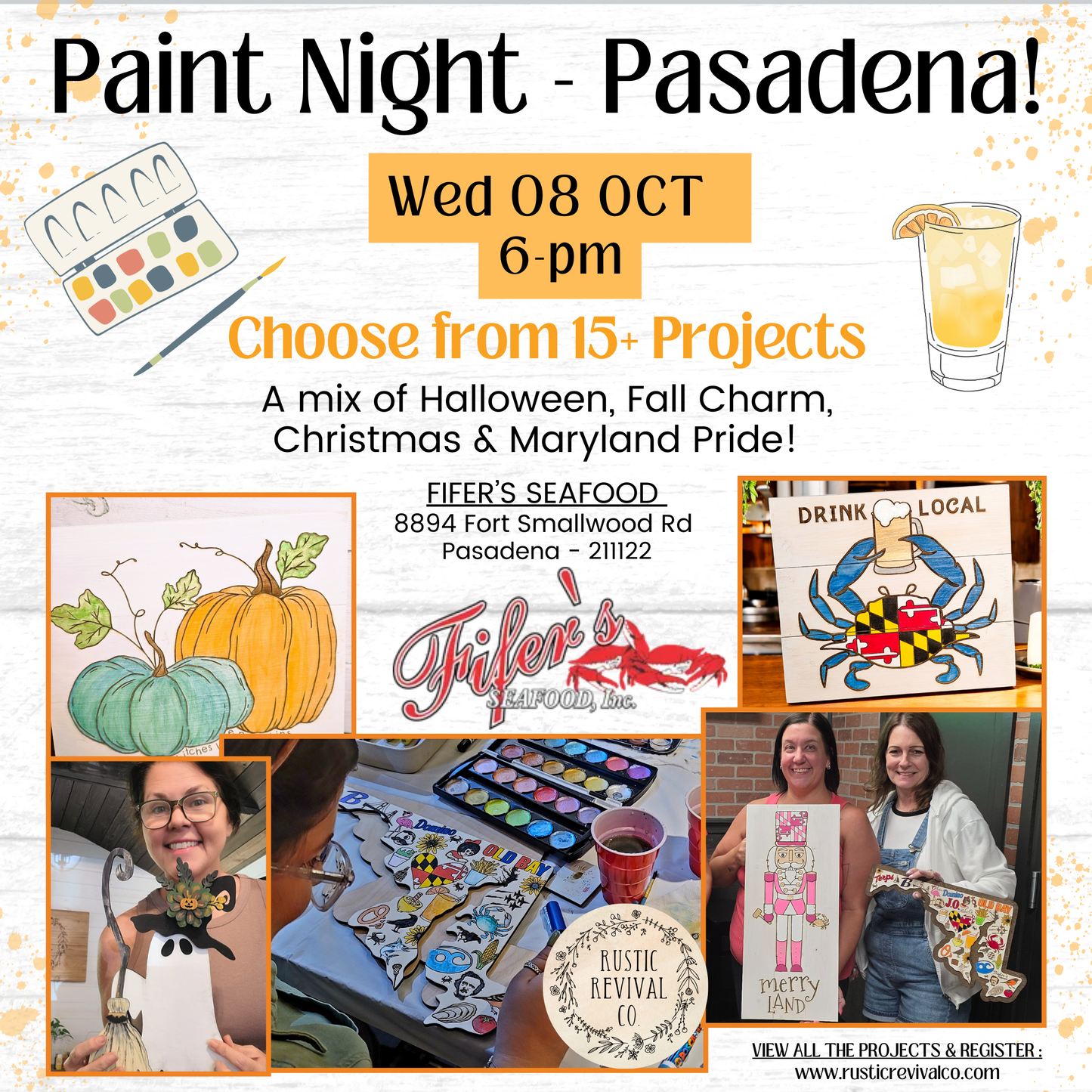 10/8 Paint Night - Pasadena