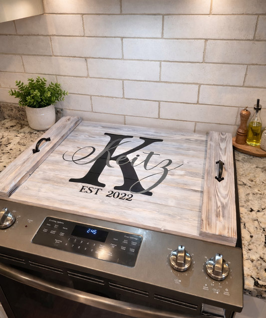 Noodle Board - Custom Stovetop Cover