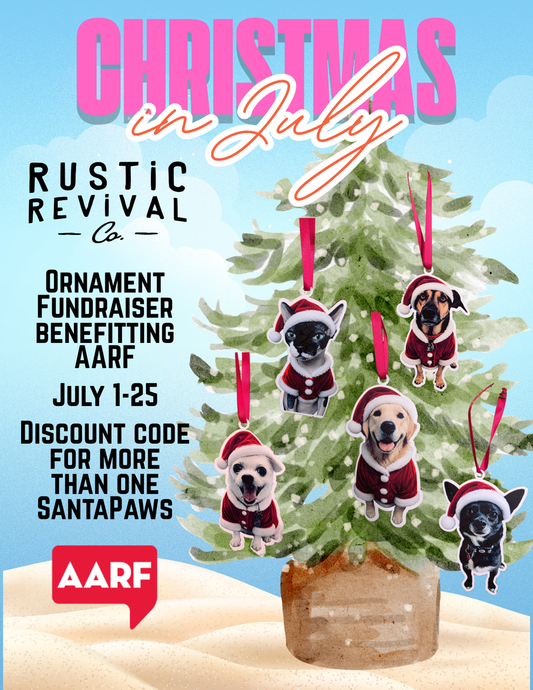 Christmas in July AARF Ornament Fundraiser